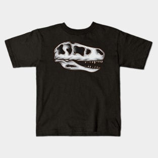 Dinosaur T-rex Skull Kids T-Shirt